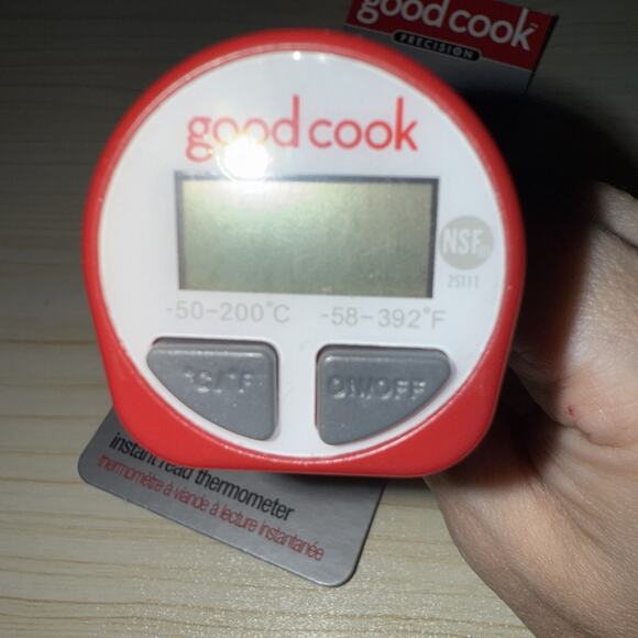 Goodcook Good Cook Classic Instant Read Digital Thermometer New Open Box - Picture 2 of 4